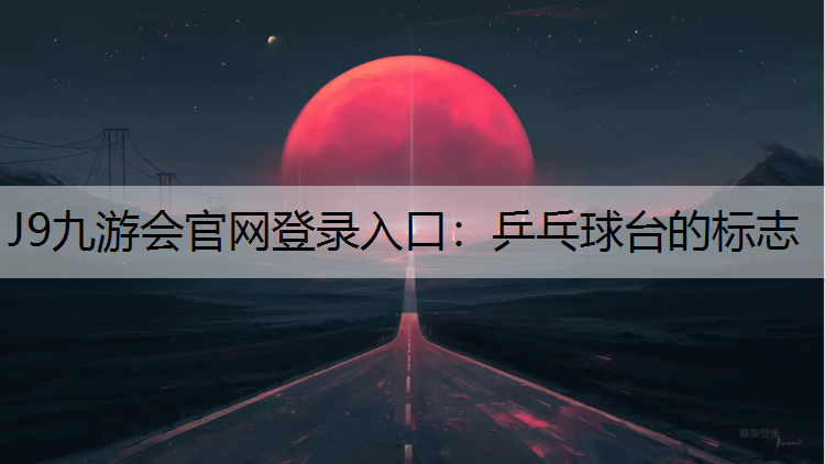 乒乓球台的标志